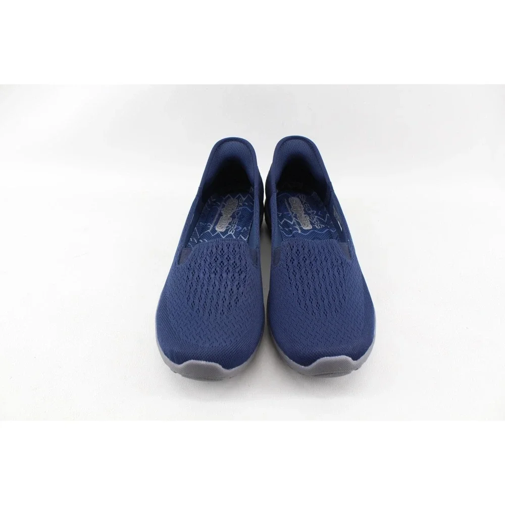 Skechers Reggae Fest 2.0 Guiding Slip Ins Shoe 158698-NVY Blue Mesh‎ Size 10 US
